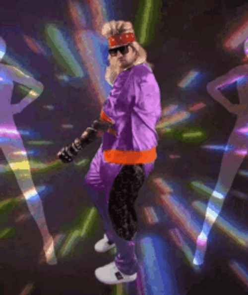 80S Pop Dynamite Dance GIF