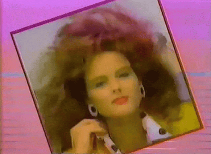 80S Pretty Lady GIF