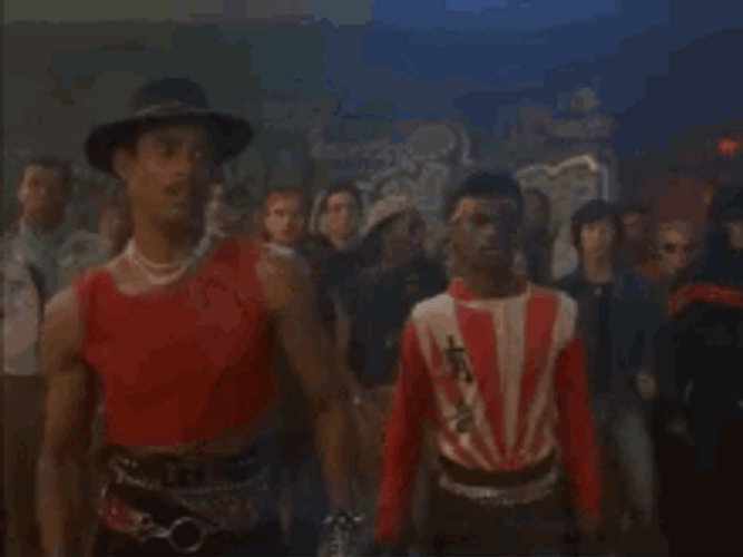 80S Waacking Showdown GIF