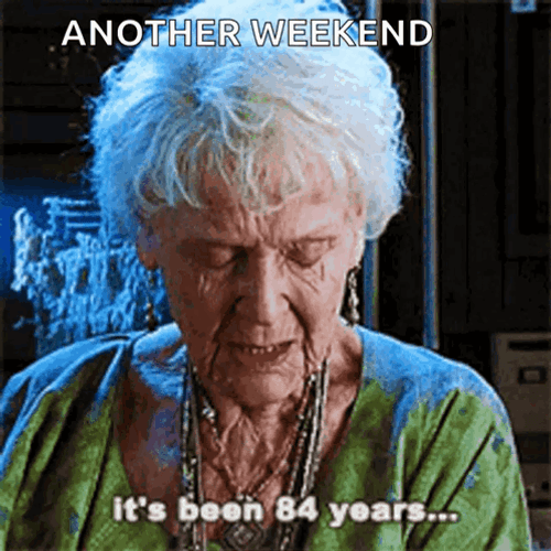 84 Years Gloria Stuart Another Weekend Meme GIF