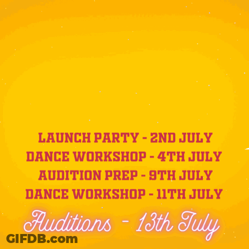 9 To 5 The Musical Poster Launch Party And Dance Workshop GIF