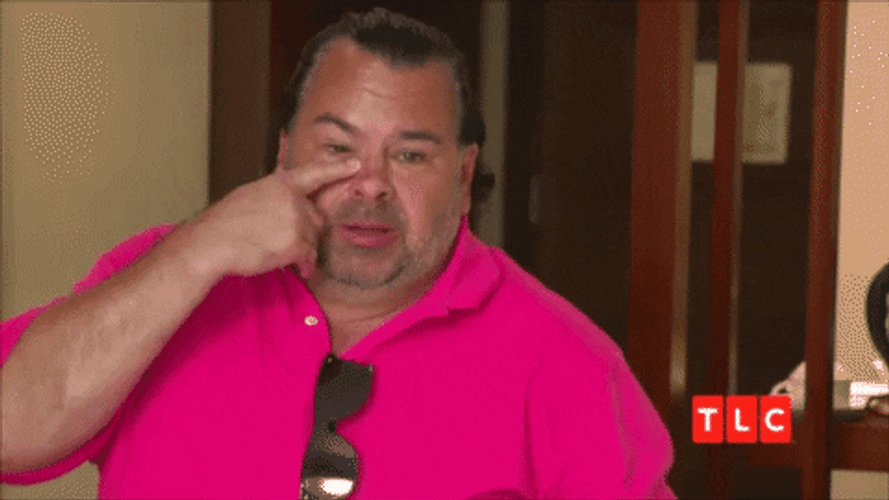 90 Day Fiancé Big Ed Tearing Up GIF