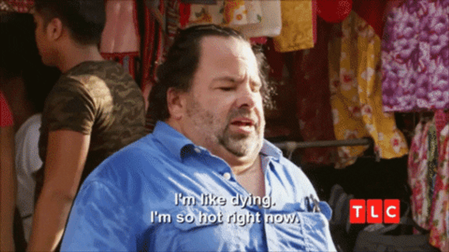 90 Day Fiancé Big Ed Weather Complain GIF
