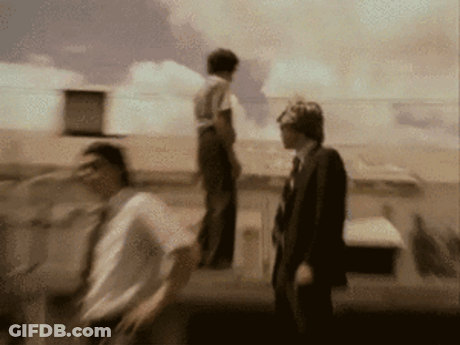 90'S Man Pointing GIF