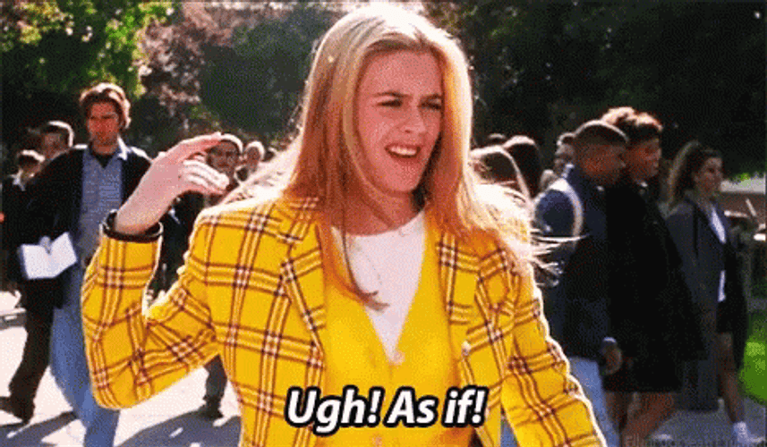 90S Cher Horowitz As If GIF