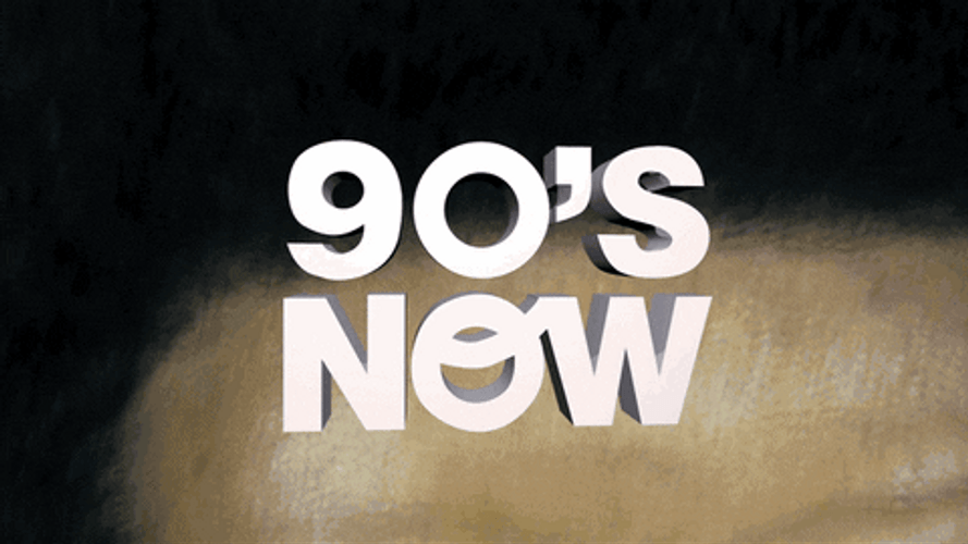 90S Now Hairstyle GIF