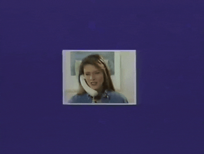 90S Video Call GIF