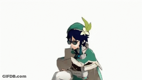 A 3D Anime Character Wearing Sunglasses And A Hat Is Standing In Front Of A White Background . GIF