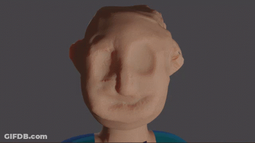A 3D Model Of A Person With The Words Hello Child Written Below It GIF