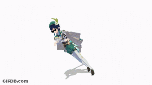 A 3D Rendering Of A Character Wearing Sunglasses And A Cape GIF