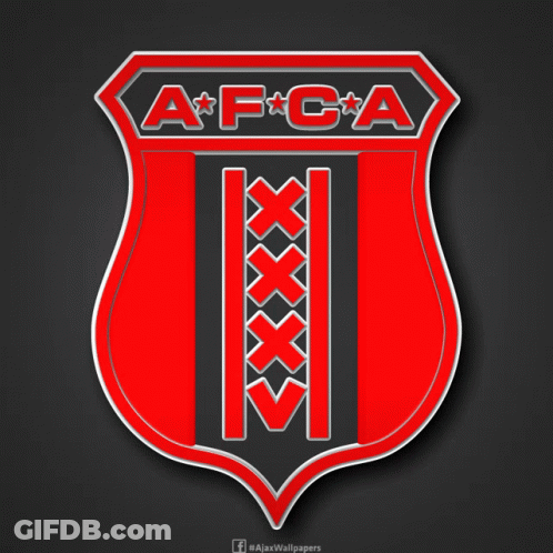 A 3D Rendering Of The Ajax Logo On A Black Background GIF