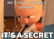 A Baby From The Boss Baby Says He 'S Not A Stark ! GIF