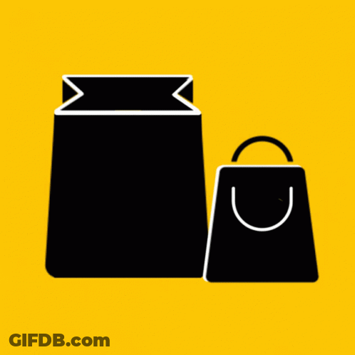 A Bag That Says Tmi Drops On It GIF