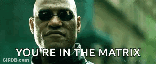 A Bald Man Wearing Sunglasses And A Leather Jacket Is Standing In Front Of A Green Background . GIF