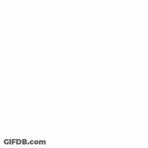 A Bald Man With A Beard Is Wearing A Gray Shirt And Looking At The Camera . GIF