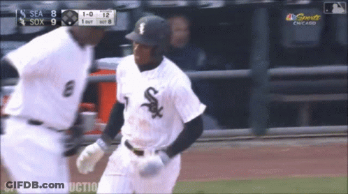 A Baseball Game Is Being Played In Chicago Between The Sox And The Seahawks GIF
