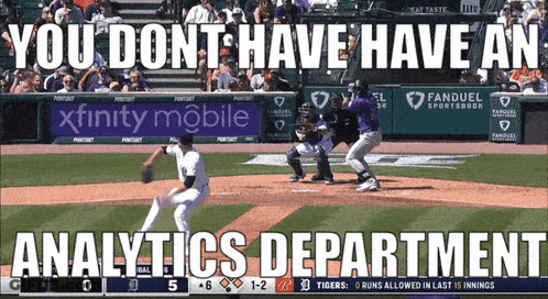 A Baseball Game Is Being Played With A Xfinity Mobile Ad In The Stands GIF