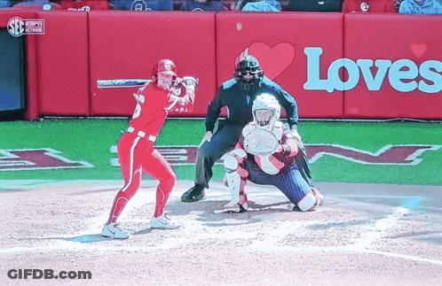 A Baseball Game Is Being Shown On Espn GIF