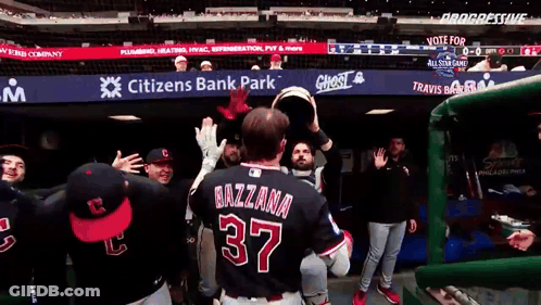 A Baseball Player Named Bazzana Wearing Number 37 GIF