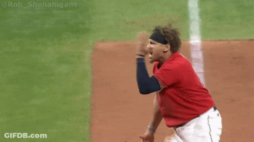 A Baseball Player Says Let 'S Fucking Go In Front Of A Black Screen GIF