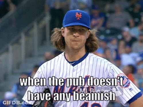 A Baseball Player Says When The Pub Doesn T Have Any Beamish GIF
