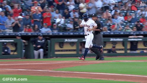 A Baseball Player Wearing A Jersey With The Number 2 On It GIF