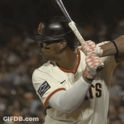 A Baseball Player With A Chevrolet Patch On His Sleeve GIF