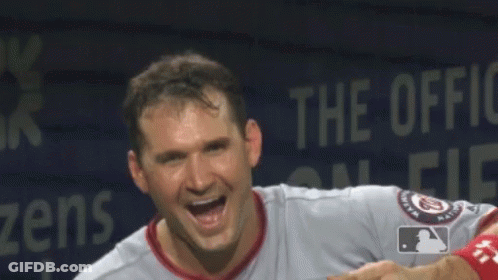 A Baseball Player With The Name Zimmerman On His Jersey GIF