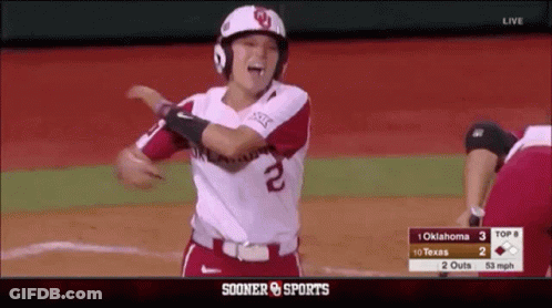 A Baseball Player With The Number 2 On His Jersey Is Dancing On The Field GIF