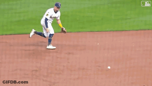 A Baseball Player With The Number 21 On The Back Of His Shirt GIF