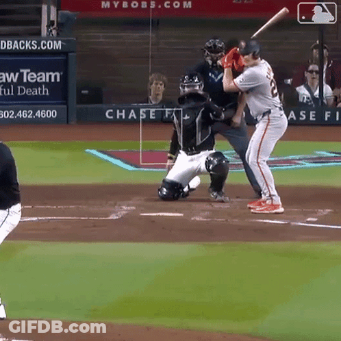 A Baseball Player With The Number 22 On His Shirt GIF