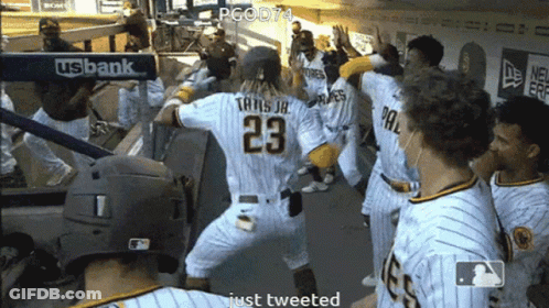 A Baseball Player With The Number 23 On Their Jersey GIF