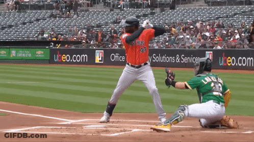 A Baseball Player With The Number 24 On His Jersey GIF