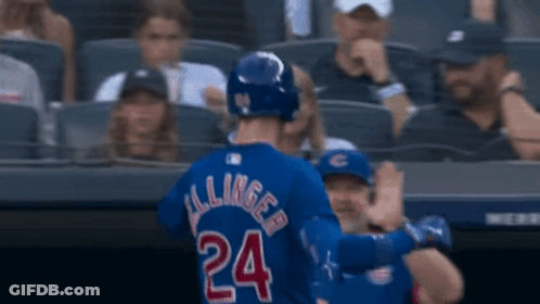 A Baseball Player With The Number 24 On Their Jersey GIF