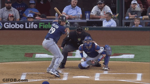A Baseball Player With The Number 29 On The Back Of His Jersey GIF