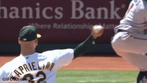 A Baseball Player With The Number 32 On His Back GIF