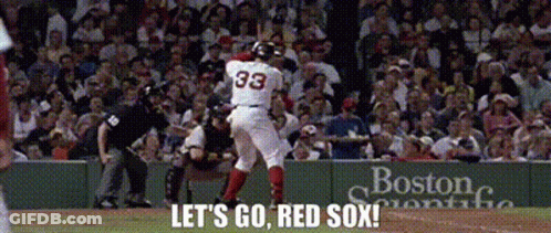 A Baseball Player With The Number 33 On His Shirt GIF