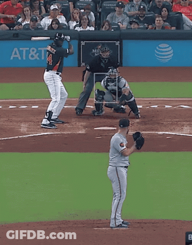 A Baseball Player With The Number 34 On His Jersey GIF