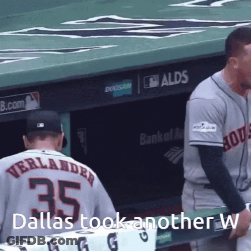 A Baseball Player With The Number 35 On The Back Of His Shirt GIF