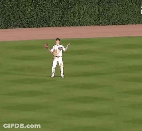 A Baseball Player With The Number 4 On The Back Of His Shirt GIF