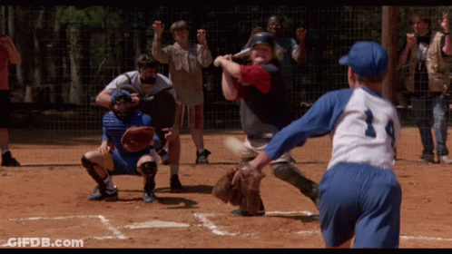 A Baseball Player With The Number 4 On The Back Of His Shirt GIF