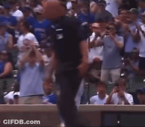 A Baseball Player With The Number 52 On His Shirt GIF