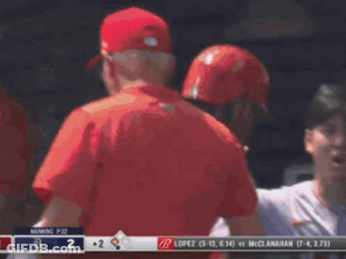 A Baseball Player With The Number 7 On His Back GIF