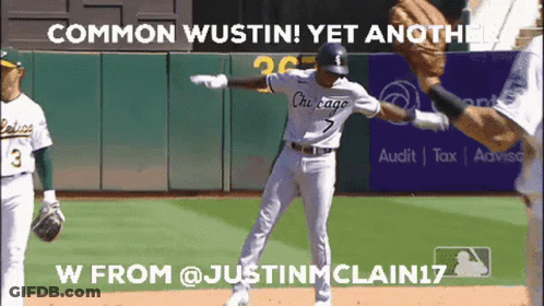 A Baseball Player With The Number 7 On His Jersey Is Jumping In The Air GIF