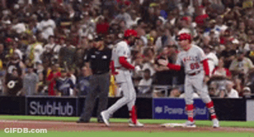 A Baseball Player With The Number 89 On His Shirt GIF