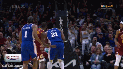 A Basketball Game Is Being Broadcast On Nbc Sports GIF