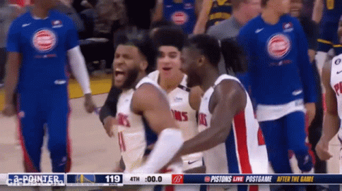 A Basketball Game Is Being Played And The Score Is 119 To 119 GIF