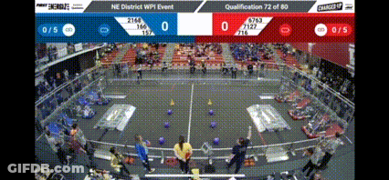 A Basketball Game Is Being Played Between Ne District And Charger GIF