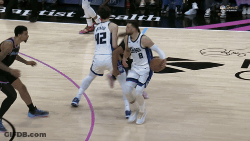 A Basketball Game Is Being Played In California GIF