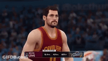 A Basketball Game Is Being Played In Front Of A Crowd With A Ford Logo On The Stands GIF